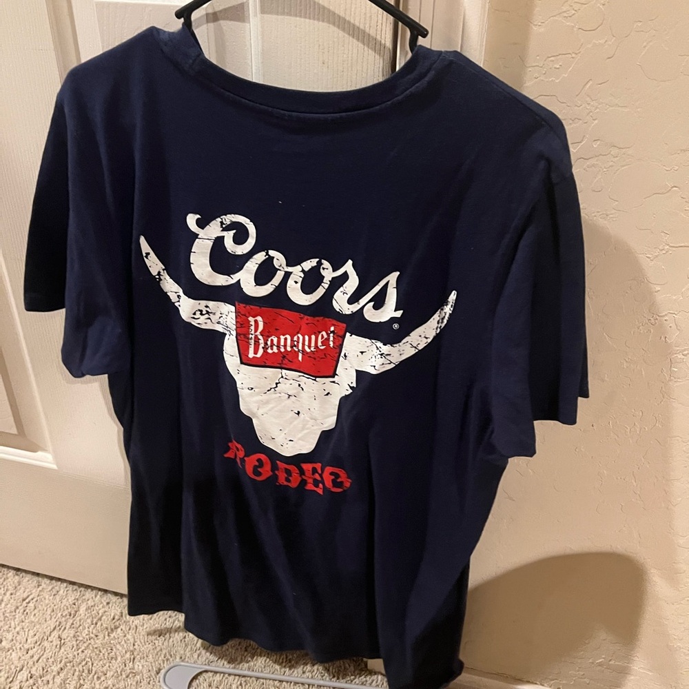 xl coors tshirt